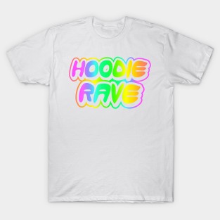 Hoodie Rave Rainbow Inverted T-Shirt